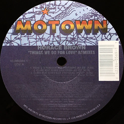 HORACE BROWN feat. JAY-Z // THINGS WE DO FOR LOVE (REMIX) (6VER)