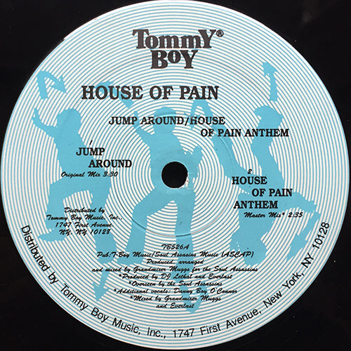 HOUSE OF PAIN // JUMP AROUND (2VER) / HOUSE OF PAIN ANTHEM (2VER)