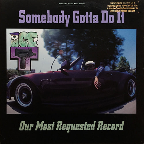 ICE-T // SOMEBODY GOTTA DO IT (2VER) / OUR MOST REQUESTED RECORD (2VER) / LIVE BEATS / FLY BEATS / DOPE BEATS