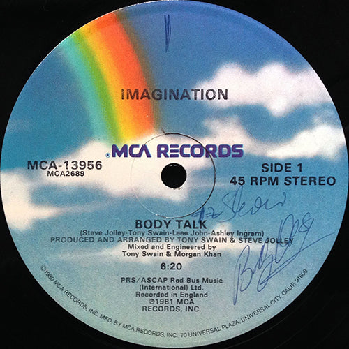 IMAGINATION // BODY TALK (6:20) / INST (5:15)