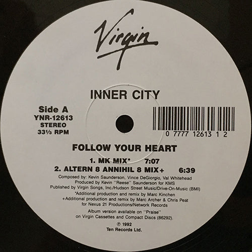 INNER CITY // FOLLOW YOUR HEART (5VER)