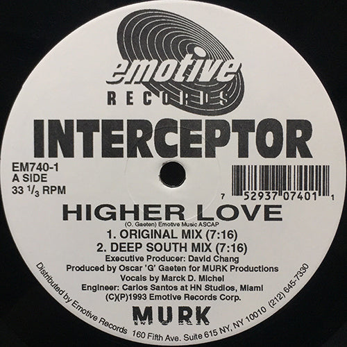 INTERCEPTOR // HIGHER LOVE (5VER)