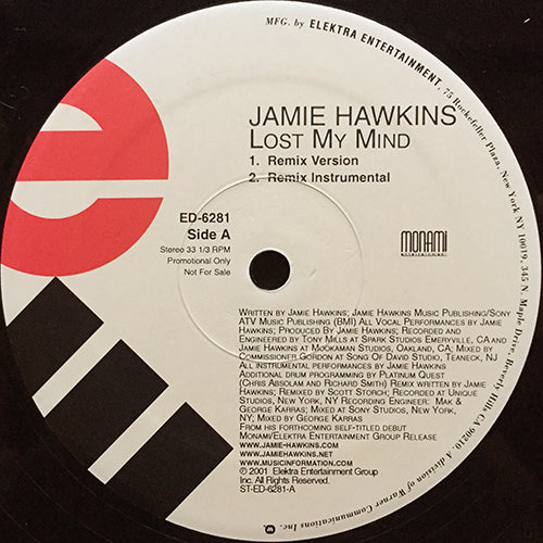 JAMIE HAWKINS // LOST MY MIND (4VER)