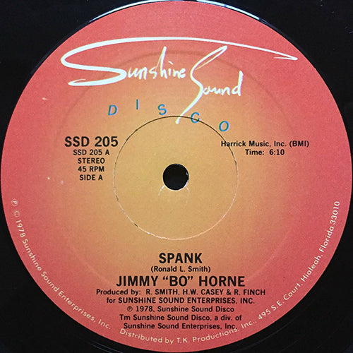 JIMMY "BO" HORNE // SPANK (6:10) / I WANNA GO HOME WITH YOU (3:35)