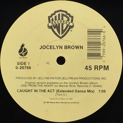 JOCELYN BROWN // CAUGHT IN THE ACT (7:09) / DUB (4:44) / INST (4:37)