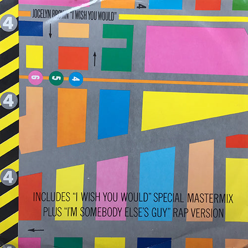 JOCELYN BROWN / FREDRICK M.C. COUNT LINTON // I WISH YOU WOULD (MASTERMIX) (4:58) / INST (5:52) / I'M SOMEBODY ELSE'S GUY (5:40)