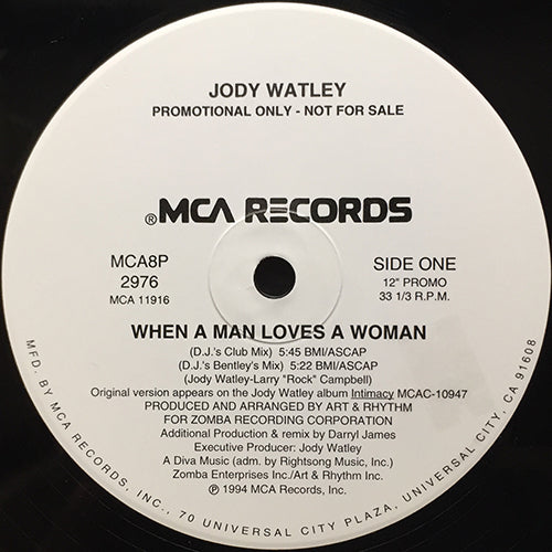JODY WATLEY // WHEN A MAN LOVES A WOMAN (DARRYL JAMES MIX)  (4VER)
