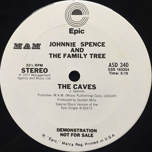JOHNNIE SPENCE AND THE FAMILY TREE // THE CAVES (5:19)