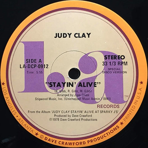 JUDY CLAY // STAYIN' ALIVE (5:55)