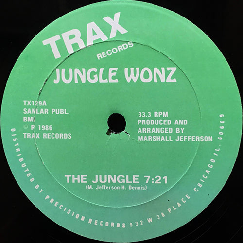 JUNGLE WONZ // THE JUNGLE (7:21) / JUNGLE MIX (7:15)