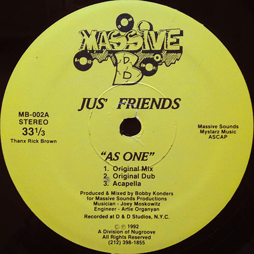 JUS' FRIENDS // AS ONE (5VER)