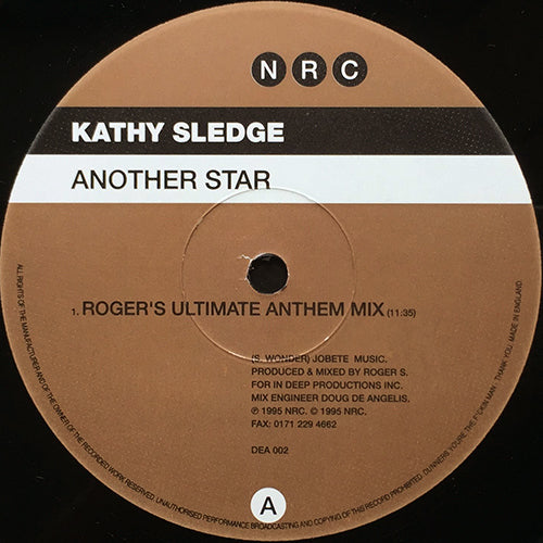 KATHY SLEDGE // ANOTHER STAR (3VER)