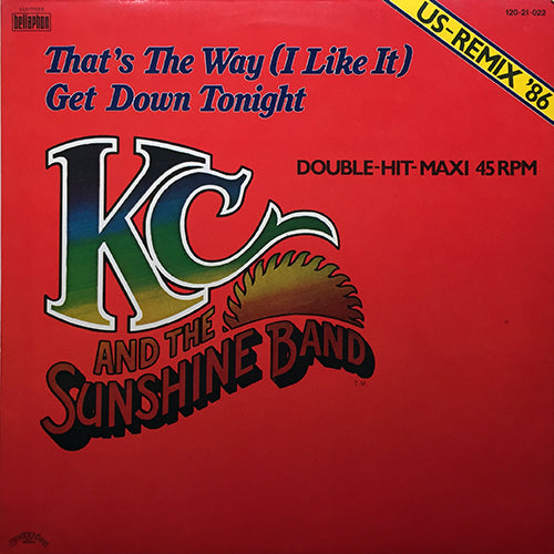 KC & THE SUNSHINE BAND // THAT'S THE WAY (I LIKE IT) (NEW VERSION) (5:56) / GET DOWN TONIGHT (NEW VERSION) (7:40)