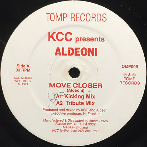 KCC presents ALDEONI // MOVE CLOSER (4VER)