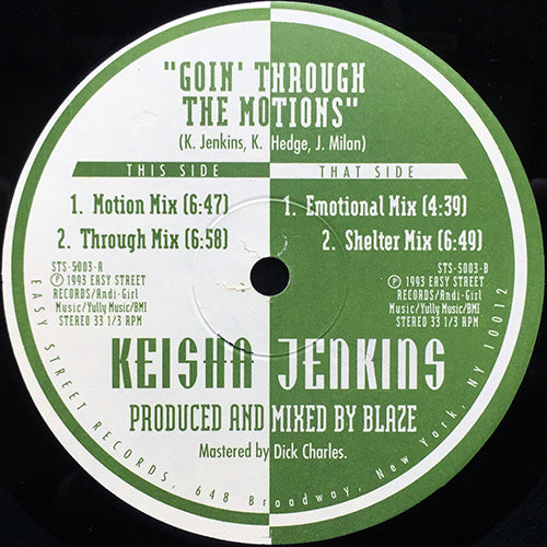 KEISHA JENKINS // GOIN' THROUGH THE MOTIONS (4VER)