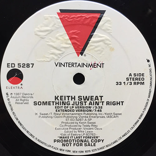 KEITH SWEAT // SOMETHING JUST AIN'T RIGHT (4VER)