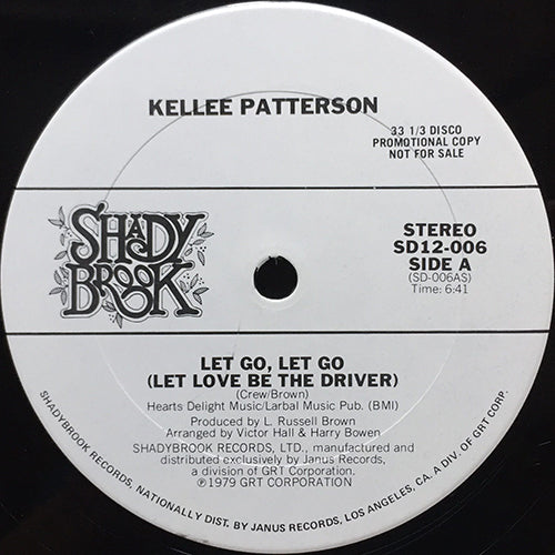 KELLEE PATTERSON // LET GO, LET GO (LET LOVE BE THE DRIVER) (6:41)