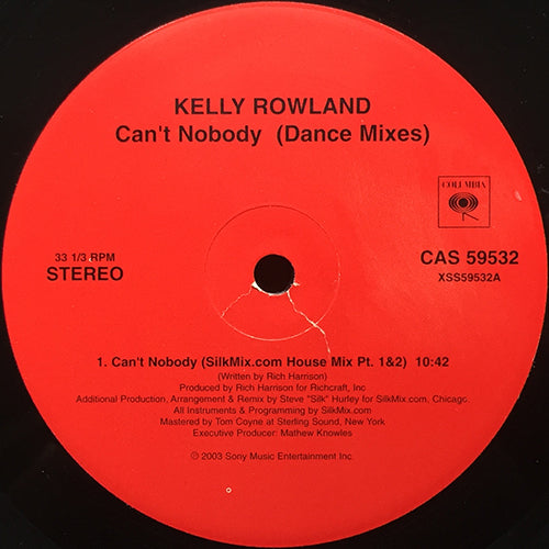 KELLY ROWLAND // CAN'T NOBODY (HOT DANCE MIXES) (3VER)