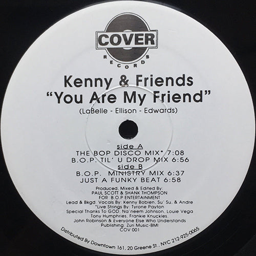 KENNY BOBIEN & FRIENDS // YOU ARE MY FRIEND (4VER)