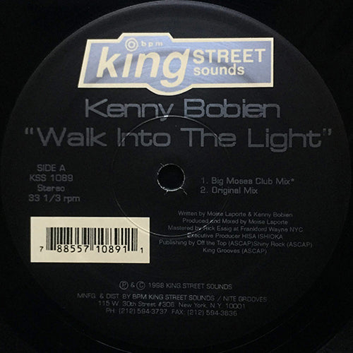 KENNY BOBIEN // WALK INTO THE LIGHT (4VER)