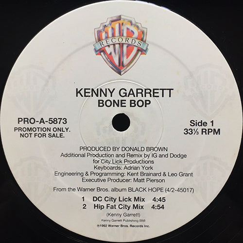 KENNY GARRETT // BONE BOP (5VER)