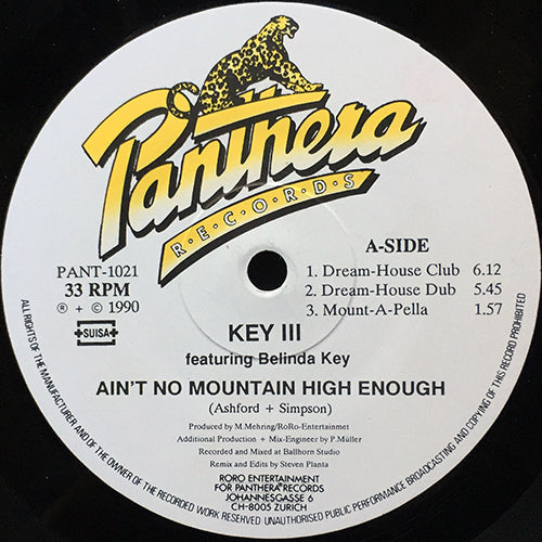 KEY III feat. BELINDA KEY // AIN'T NO MOUNTAIN HIGH ENOUGH (6VER)