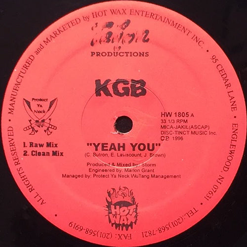 KGB // YEAH YOU (2VER) / HEADS ON (2VER)