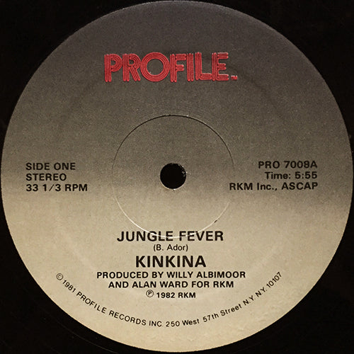 KINKINA // JUNGLE FEVER (5:55/3:50)