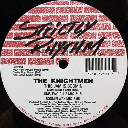 KNIGHTMEN // THIS JAM IS BOOMIN (2VER) / RUNNING (3VER)