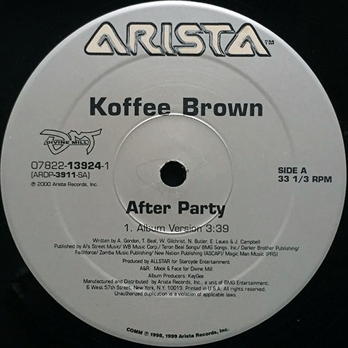 KOFFEE BROWN // AFTER PARTY (3VER)