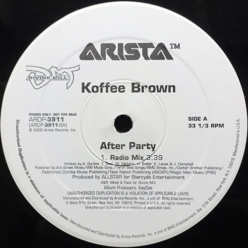 KOFFEE BROWN // AFTER PARTY (3VER)