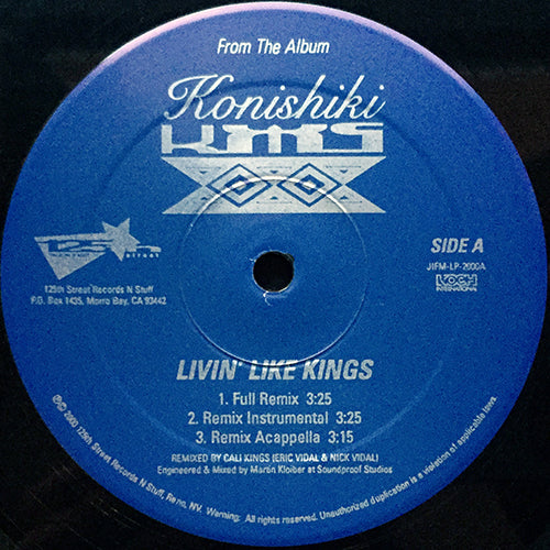 KONISHIKI // LIVIN' LIKE KINGS (4VER) / SUMO GANGSTA (4VER)
