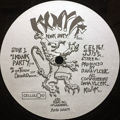KONK // KONK PARTY (3:58) / (UPTOWN BREAKDOWN) (7:30) / (MONSTER CYLINDER JAM) (8:16) / D.J. MIXERS (3:58)