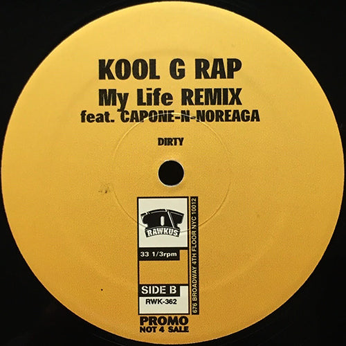 KOOL G RAP feat. CAPONE-N-NOREAGA // MY LIFE (REMIX) (3VER)