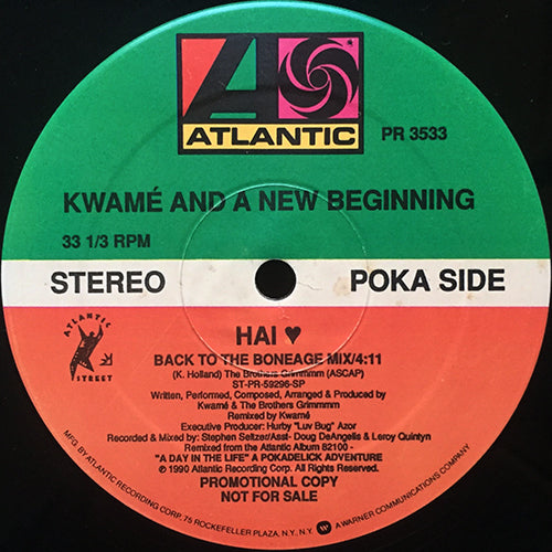 KWAME & A NEW BEGINNING // HAI (3VER)