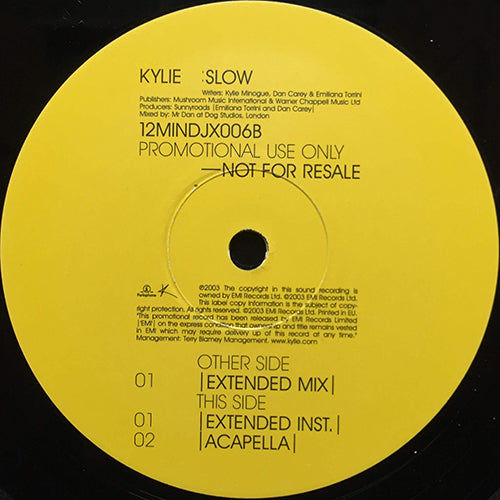 KYLIE (MINOGUE) // SLOW (3VER)