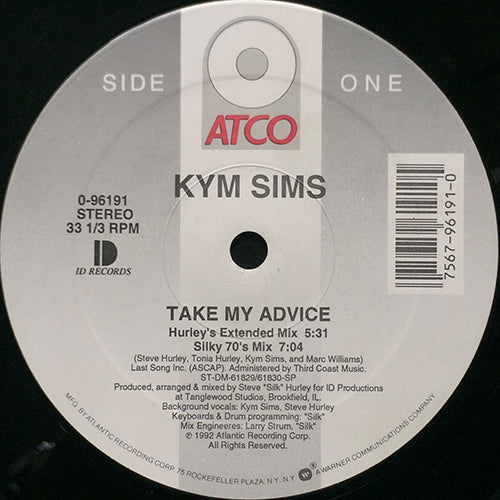 KYM SIMS // TAKE MY ADVICE (4VER)