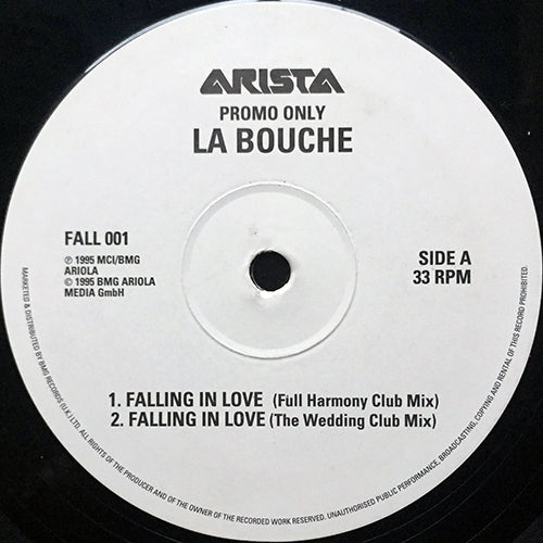 LA  BOUCHE // FALLIN' IN LOVE (6VER) / SWEET DREAMS (2VER)