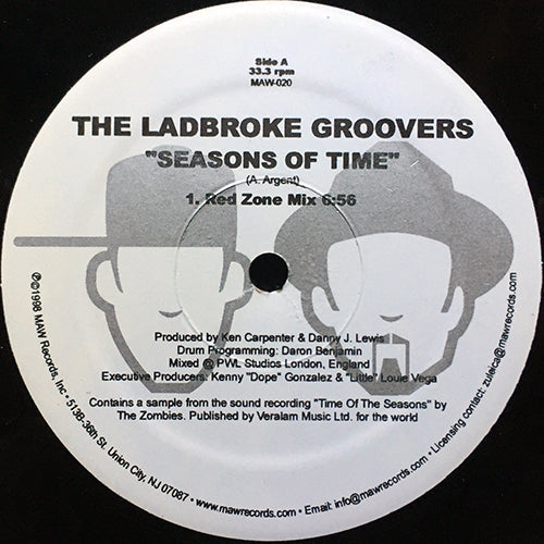 LADBROKE GROOVERS // SEASONS OF TIME (RED ZONE MIX) (6:56) / (SPACED OUT BEATS) (5:44)
