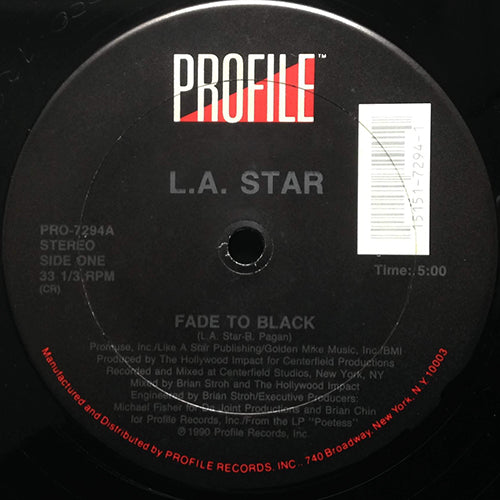 L.A. STAR // FADE TO BLACK (2VER)