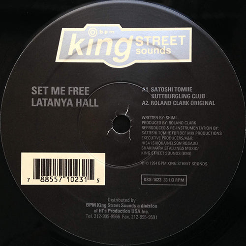 LATANYA HALL // SET ME FREE (4VER) – next records japan