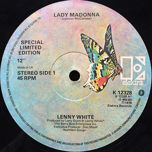 LENNY WHITE // LADY MADONNA / 12 BARS FROM MARS