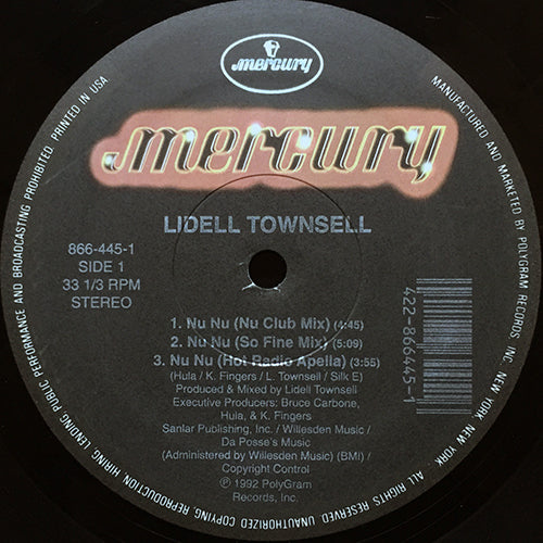 LIDELL TOWNSELL // NU NU (5VER)