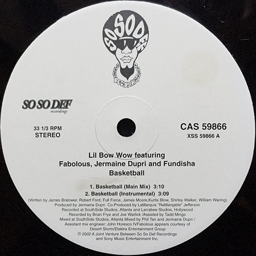 LIL BOW WOW feat. FABOLOUS, JERMAINE DUPRI AND FUNDISHA // BASKETBALL (4VER)