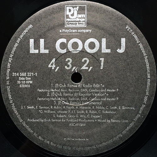LL COOL J // 4, 3, 2, 1 (6VER)