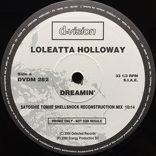 LOLEATTA HOLLOWAY // DREAMIN' (REMIX) (8VER)