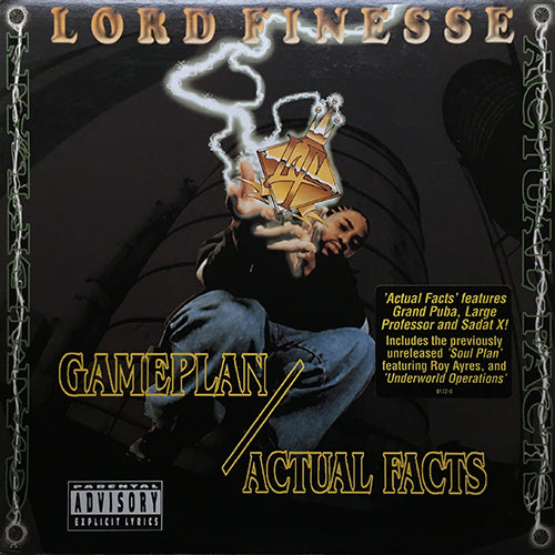 LORD FINESSE // GAMEPLAN / SOUL PLAN (3VER) / ACTUAL FACTS (2VER) / UNDERWORLD OPERATORS (2VER)