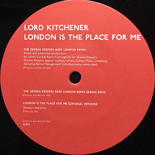 LORD KITCHENER // LONDON IS THE PLACE FOR ME (REMIX & ORIGINAL) (3VER)