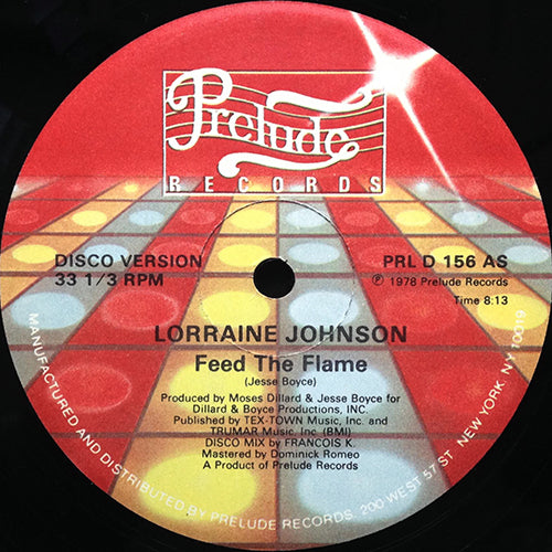 LORRAINE JOHNSON // FEED THE FLAME (8:13)