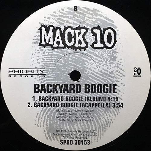 MACK 10 // BACKYARD BOOGIE (4VER)
